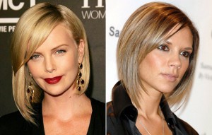 Каре с удлиненными прядями