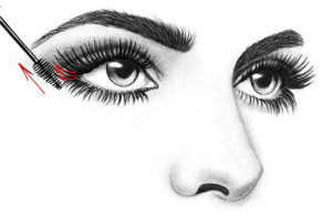 Красим ресницы правильно