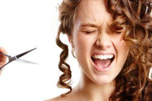 стрижка кудрявых волос