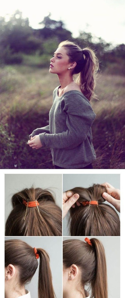 объемный хвост