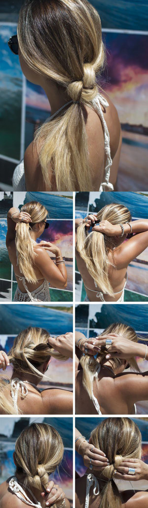 с двойным  узлом