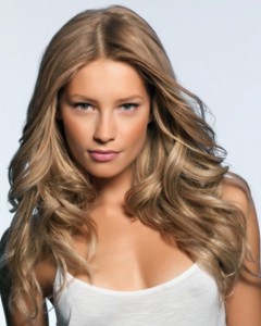 прическа с помощью утюжка