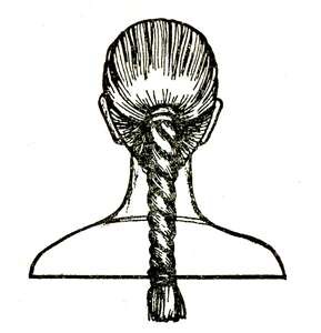 жгут на длинные волосы