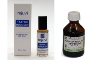 Удалить татуаж в домашних условиях